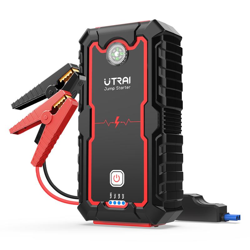UTRAI Power Bank 2000A Пусковое устройство Портативное зарядное устройство Автомобильный бустер 12В Устройство для запуска автомобиля Аварийный стартер автомобильного аккумулятора