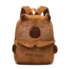 Animals Capybara Plush Backpack Shoulder Bag Students School Bag  Kids Birthday Gift
