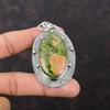 Unakite Pendant Handmade Ethnic Pendant Gemstone Jewelry 925 Sterling Silver Pendant Birthstone Pendant Gift For Women Latest Design Pendant