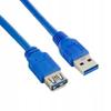 Akyga AK-USB-10 USB 3.0 Extension Cable USB A() - A(F) 1.8m Blue