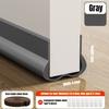 Гибкая уплотнительная лента для низа двери Уплотнитель дверного зазора Звукоизоляция Ветро- и пылезащитная уплотнительная лента Поддверная лента-стопор от сквозняка 93 см