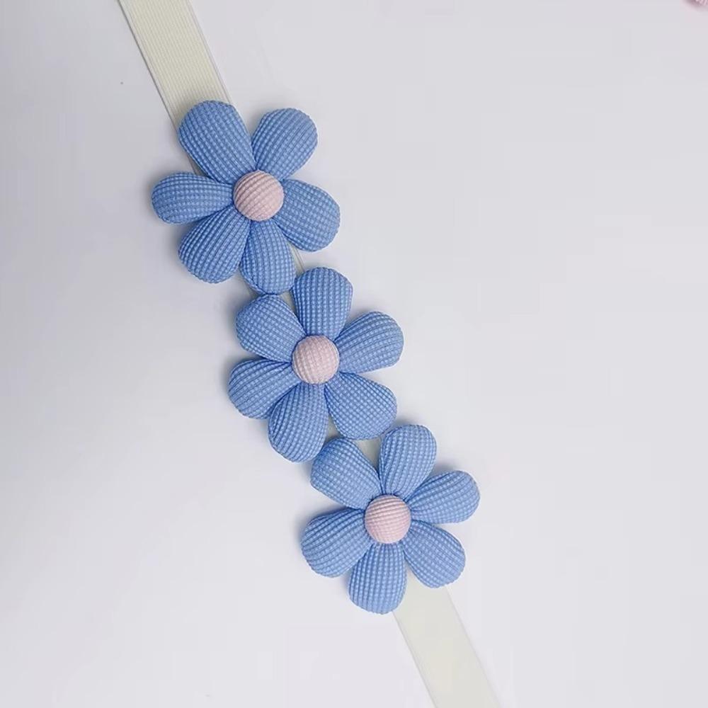 Flower Shape Curtain Elastic Buckle Strap Magnetic Buckle Window Curtain Buckles Home Decor