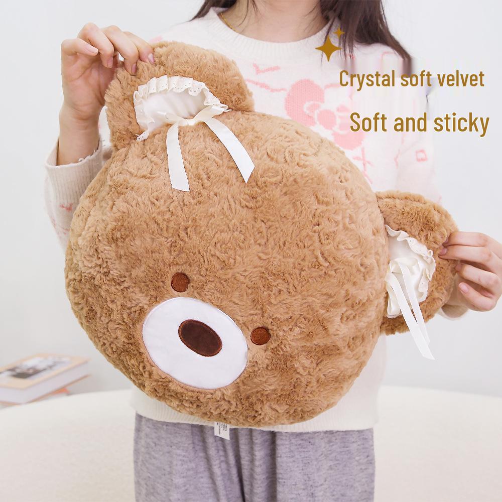 Dango Bear Plush Toy Cushion - Sofa, Bedside, Office Hug Pillow