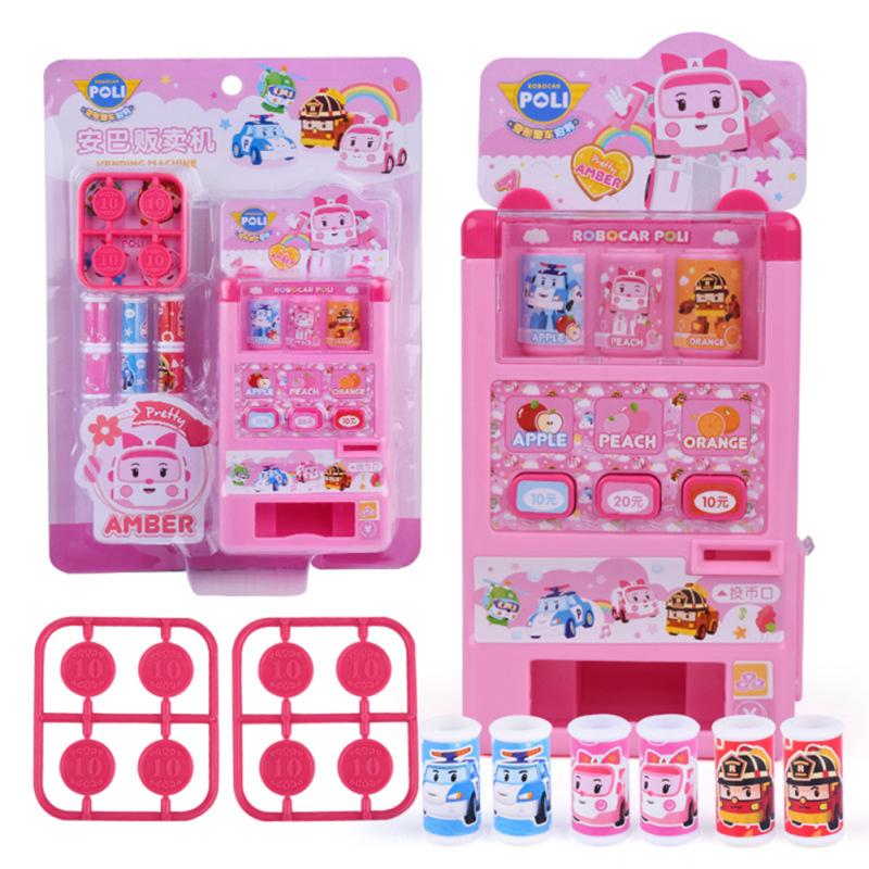 Креативный торговый автомат по продаже напитков, имитирующий игровой домик