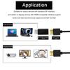 1080P Display Port To HDMI-Compatible Adapter Male To Female DP To HDMI-Compatible Video Audio Cable for PC TV Laptop Projector