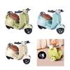 Fun Scooter Guinea Pigs Toy with Colorful Lights and Music Scooter Figurines Exciting Hamster Scooter Toy Fun Miniatures