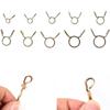 10Pcs 5-31MM Hose Clamp Air Tubing Spring Hoop Pipe Clip  Fuel Tube Water Pipe Motorcycle Scooter