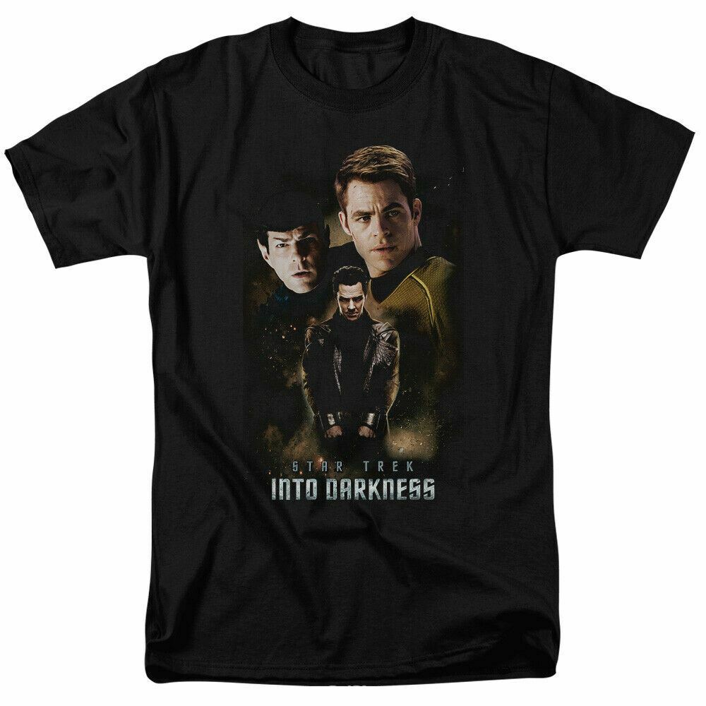 26 Star Trek Aftermath T Shirt Licensed Sci-Fi Movie Classic Adult Tee New Black Unisex T-Shirt