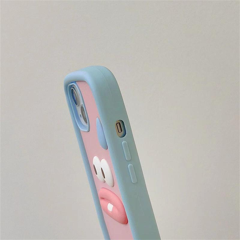 Японский милый забавный чехол для телефона с изображением колбасы и рта монстра для Iphone 14 13 12 11 Pro Xs Max X Xr мультяшный силиконовый защитный мягкий чехол