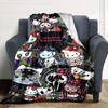 1 шт. Плед Hello Kitty Счастливым Хэллоуином Легкий фланелевый плед для дивана, кровати, путешествий, кемпинга, гостиной, офиса, дивана, кресла
