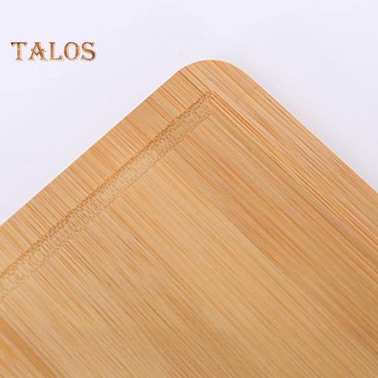 Разделочная доска из бамбука, утолщенная двухсторонняя разделочная доска для мяса и овощей, кухонная разделочная панель с вертикальным хранением, защита от плесени и фруктов