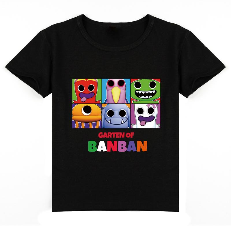 Новое поступление, модная детская футболка Garten of BANBAN с 3D принтом и короткими рукавами для детей