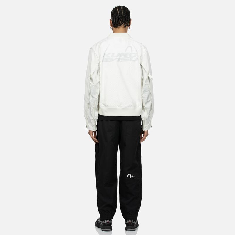 Evisu Side Zipper Design Regular Fit Pilot Casual Versatile Jacket Men jackets 2ESGNM4JK5001XXCT