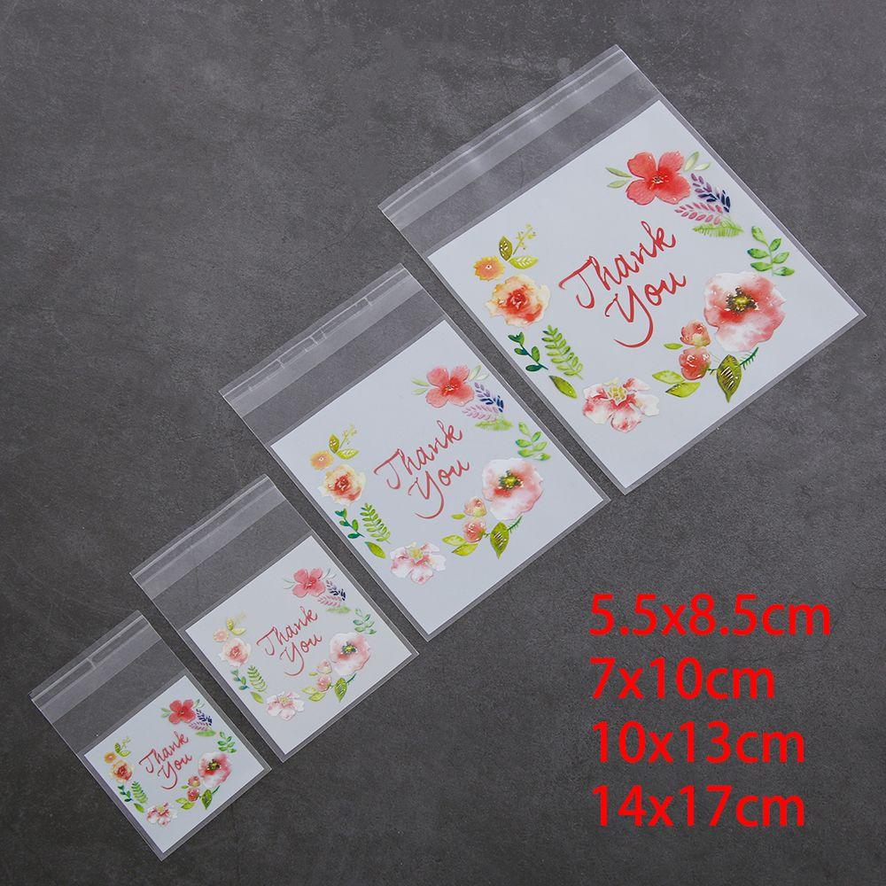 Baking Pastry Tool Biscuit Thank you Candy Pockets Packaging Bag Cookie Bags Wrapping Supplies