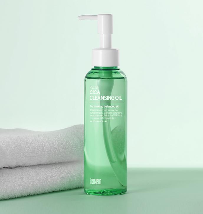 TENZERO Очищающее масло Relief Cica 150 мл