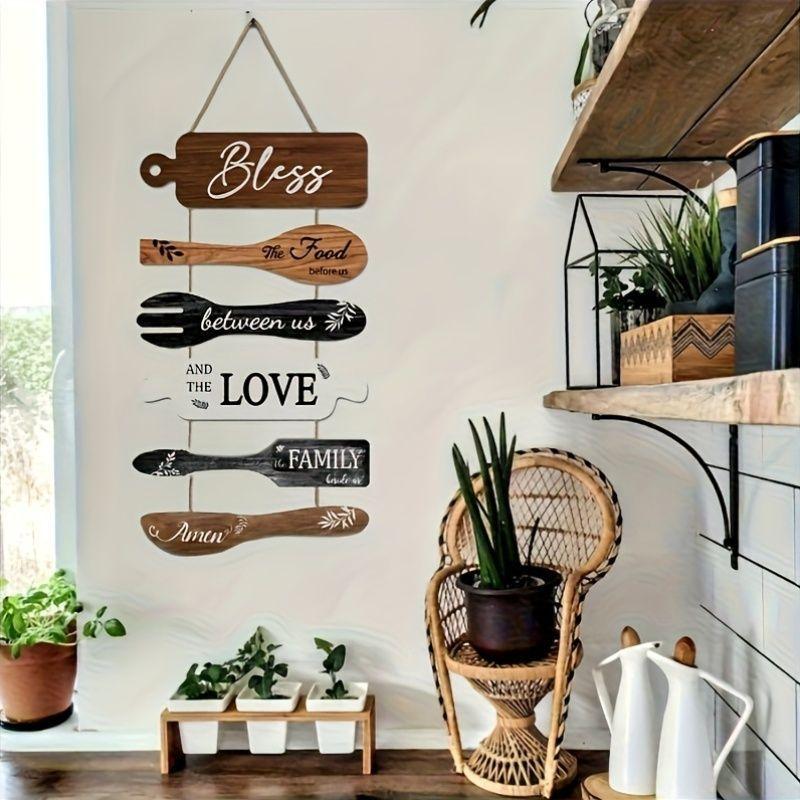 Wall Decor, Wall Hangings, Wooden Kitchen Signs, Home Decor, Dining Room Wall Decor, Wooden Signs, Wooden Plaques, Wall Ornaments