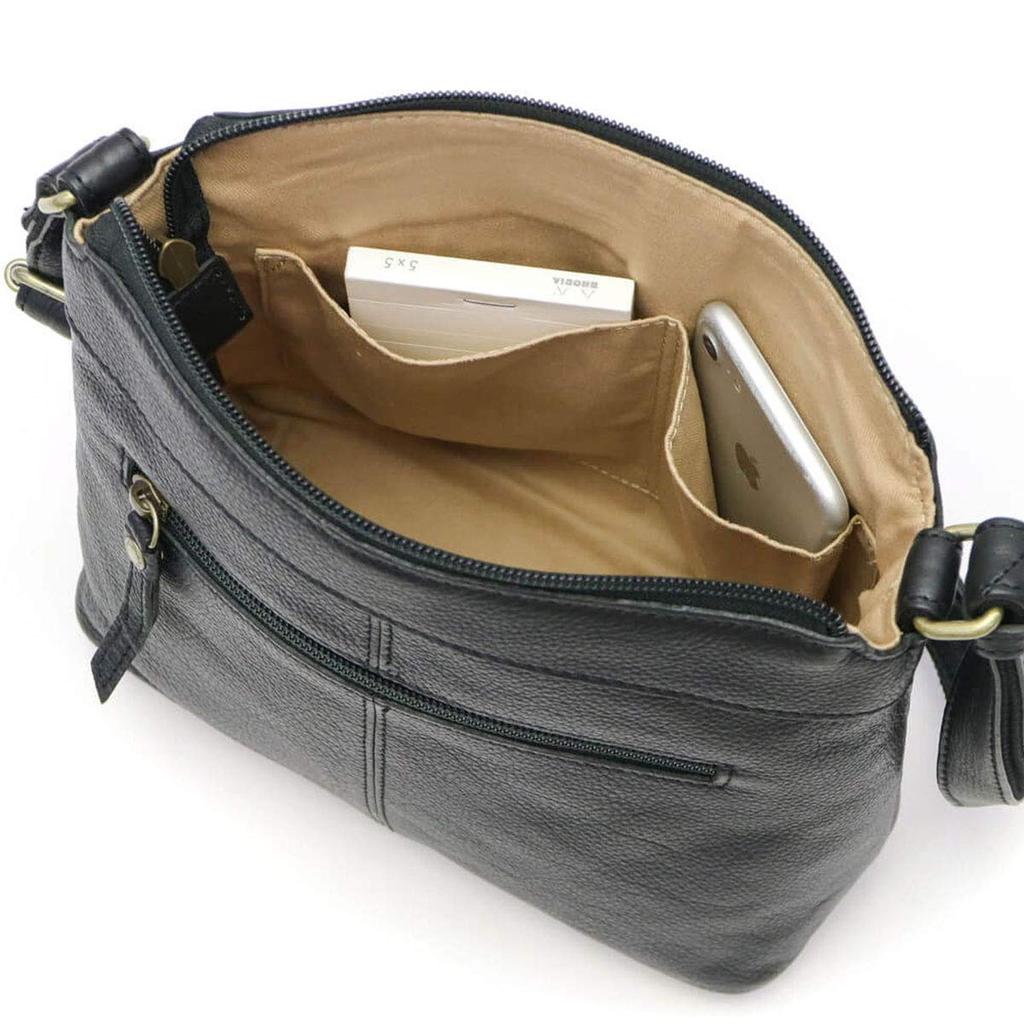 Сумка через плечо из натуральной кожи Gentry 1033513 темно-синяя [Dakota] женская DA-1033513-60