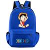 Anime One Piece Backpack for Boy Girl Hildren Back To School Schoolbag Student Kawaii Backpack Luffy Nami Usopp Lightweight Bags