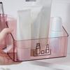 Rectangular Mirror Cabinet PS Cosmetic Makeup Organizer Jewelry Organizer Desk Storage Box  Desktop