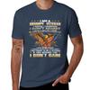 I Am A Grumpy Old Veteran I Served I Sacrificed Tee T-Shirt tops sweat sublime funny t shirts for men