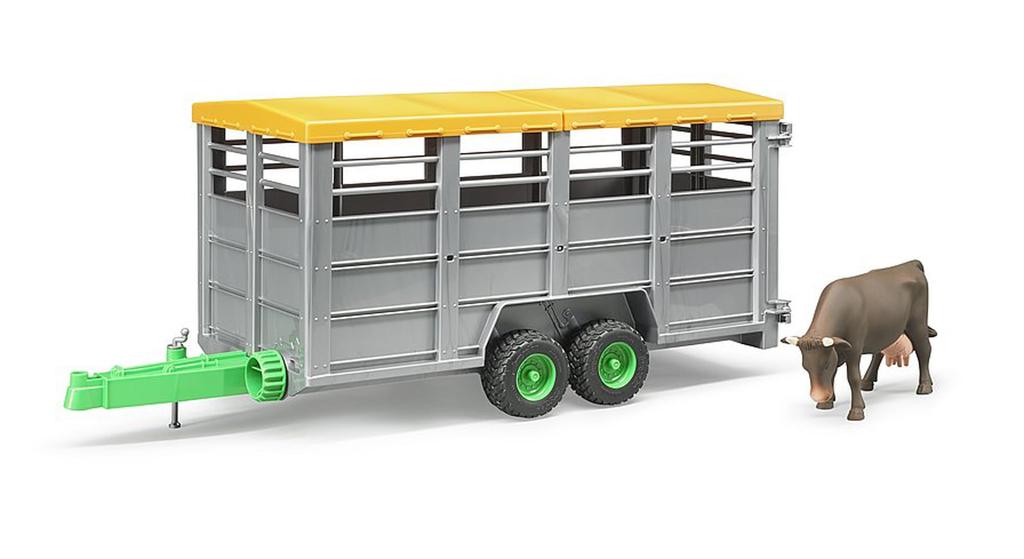 Bruder Livestock Commercial Trailer (with Figure) BR02227
