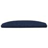 Self Adhesive Stair Treads Semi Circular 15 pcs Navy Blue