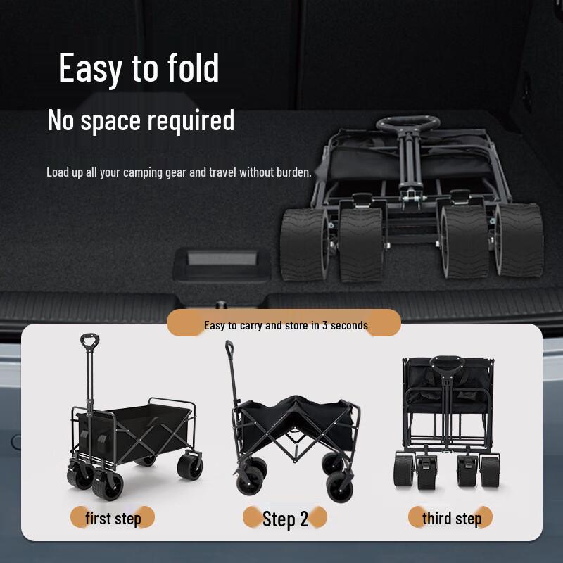OEING Foldable Camping Wagon