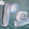 4D Massage Insoles Women Men High Elasticity Soft Shoe Pads Shock Absorption Cushion Arch Support Insole Orthopedic Inserts