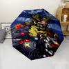 Five Nights at Freddy's Print Automatic Umbrella, 8 Rib Iron Frame, Plastic Handle, Suitable for Outdoor Travel &Daily , Ideal Gift
