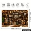 Western Wild Style Birthday Theme Background Cloth suitable for indoor and outdoor birthday celebrations