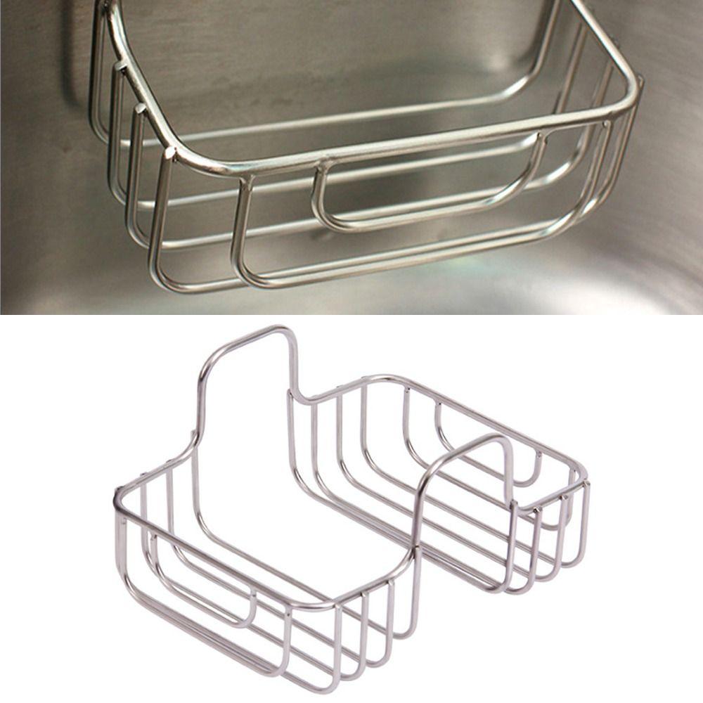 Double Sides Hanging Storage Rack Hanging Design Sponge Holder Rack Over The Sink