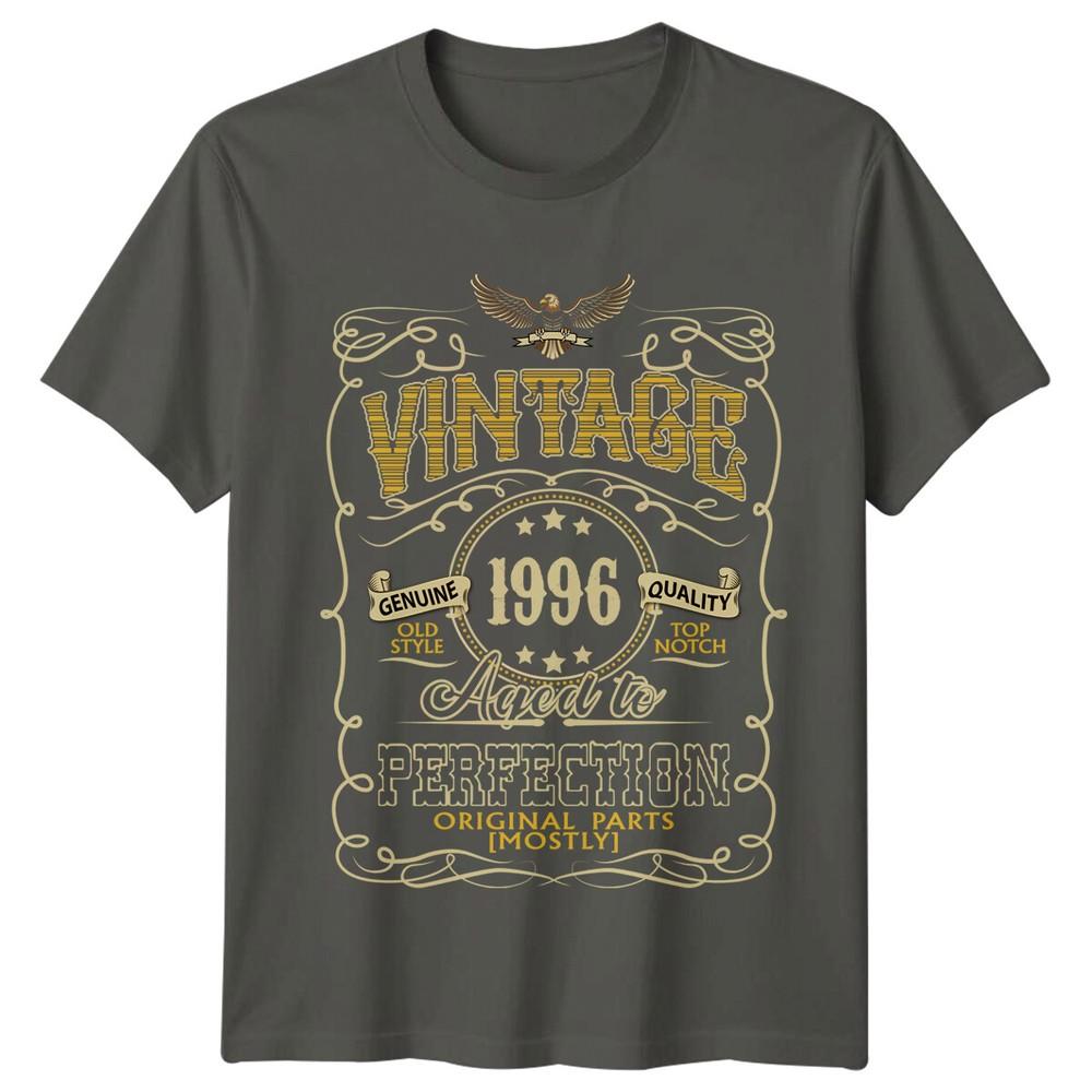 Made In 1996 Unisexs T Shirt 30th Birthday Gift Vintage Aged Perfection