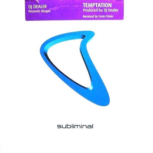 12-дюймовая пластинка DJ DEALER, RISQU? - Temptation SUB9 Сублиминал 1999 США Танцевальная и электронная музыка Б/у