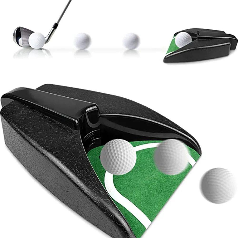Plastic Golf Ball Trainer Automatic Training Tool Golf Putting Cup New Golf Returner