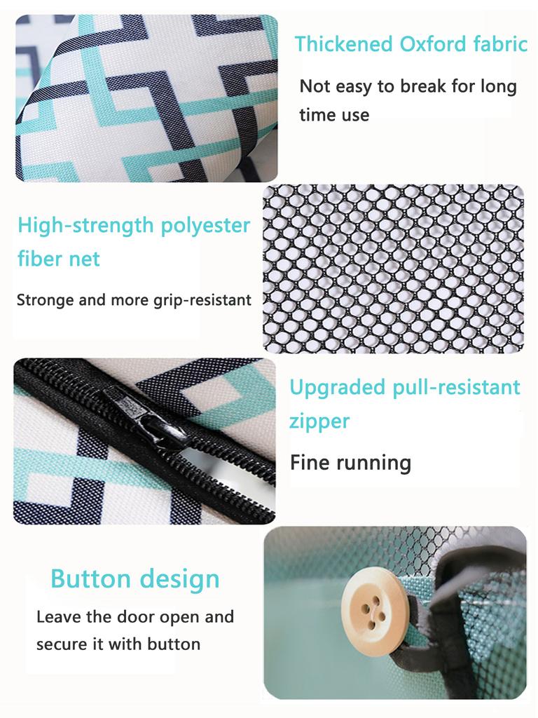 1 шт. Складная переносная палатка для домашних животных, манеж для кошек, клетка для собак, для использования в помещении и на открытом воздухе, палатка-кровать для собак, палатка-конура, загон для щенков и котят, уютный