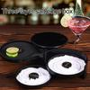 Plastic Salt Edge Box Three Layers Salt Dipper Sugar Juice Seasoning Box Smooth Inner Wall Salt Dipping Tool