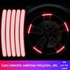 Reflective Tire Strips for Cars & Motorcycles - Decorative Wheel Stickers
