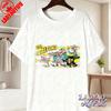 Dalton Brothers Cartoon Print Unisex Cotton TShirt Lucky Luke Summer Casual Tee for Unisex Women Trendy Family Matching Outfits