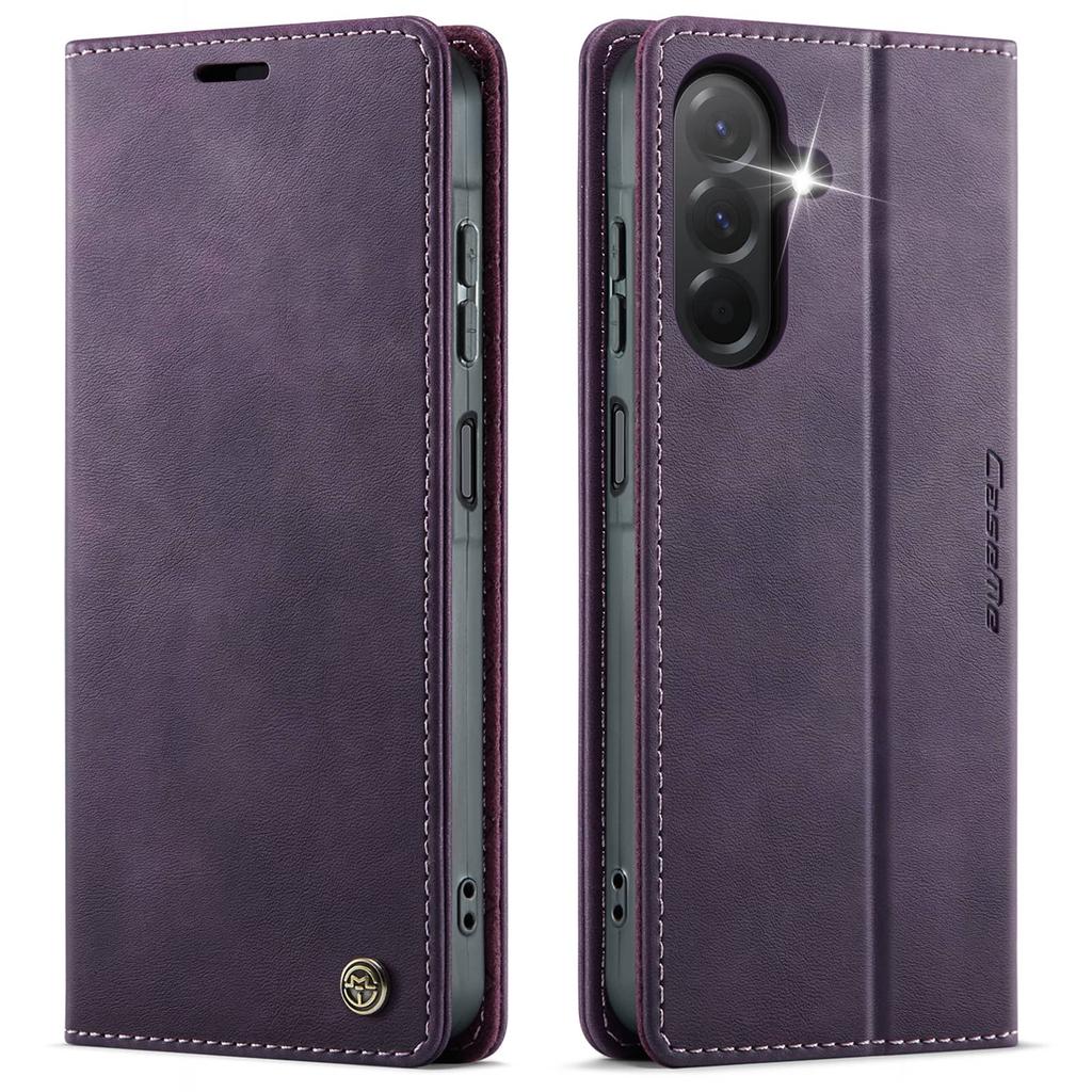 Для Samsung Galaxy A17 Кошелек-чехол Ретро ПУ Кожа RFID Блокировка Держатель для карт Магнитная откидная крышка Подставка Ударопрочный Чехол