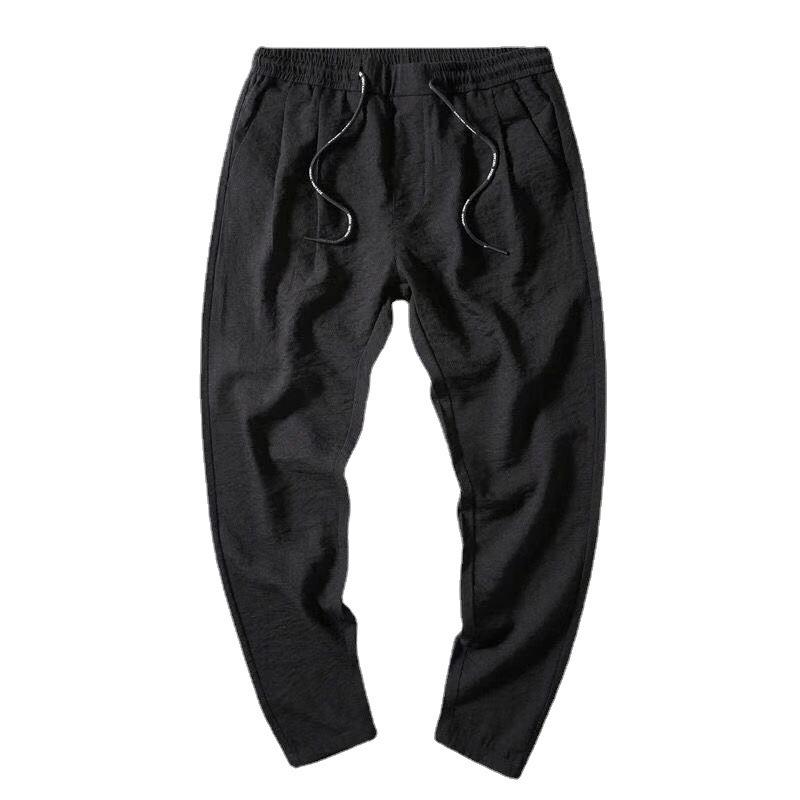 Мужские быстросохнущие облегающие брюки Ice Silk — дышащие, свободные, повседневные спортивные брюки