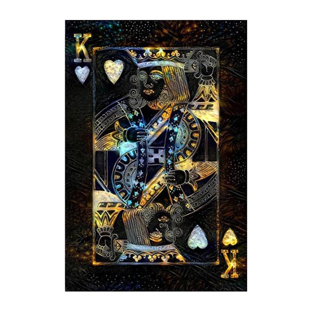 Ace of Spade покерные постеры Jack Queen King игральные карты крутые современные художественные картины на холсте принты для гостиной домашние фотографии Декор