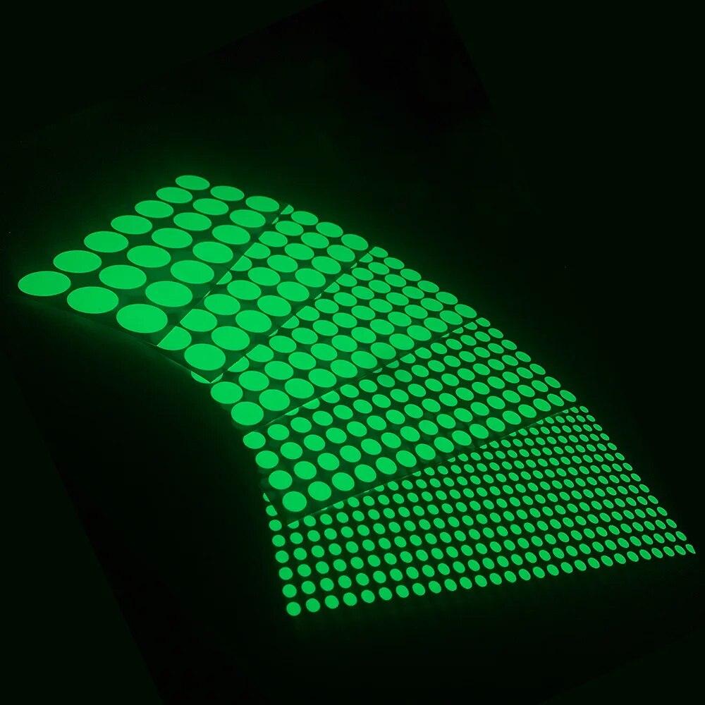 Luminous Dots Wall Stickers Fluorescent Home Children's Room Wall DIY Self-adhesive Decorative Glow In The Dark Stickers
