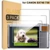 Для цифровой камеры CANON SX740 SX730 Защитная пленка для экрана HD Clear Anti Scratch Закаленное стекло Защитная пленка для CANON SX740 HS