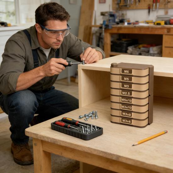 Органайзер для хранения 360 градусов вращающийся вертикальный настольный органайзер с выдвижными ящиками система маркировки электронные компоненты принадлежности для рукоделия