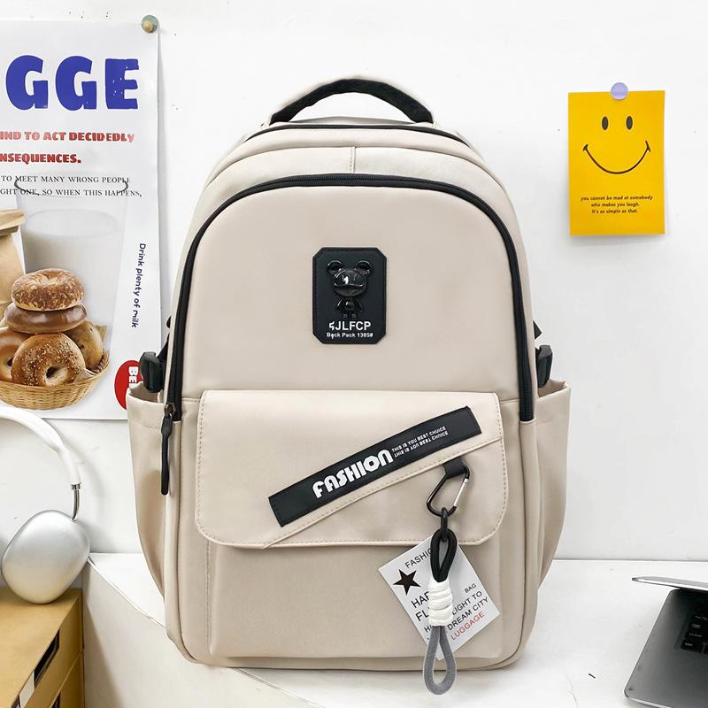 Школьный рюкзак мужской большой емкости в стиле колледжа, рюкзак для отдыха на природе, рюкзак для пар