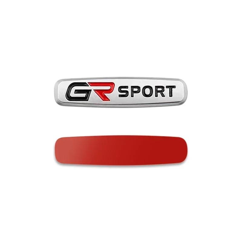 3D Автомобильная Наклейка Логотип Металлический Сплав Маркировка Эмблема Значок Наклейки для Toyota sport GR Sport C-HR RAV4 Avensis Prado Авто Аксессуары