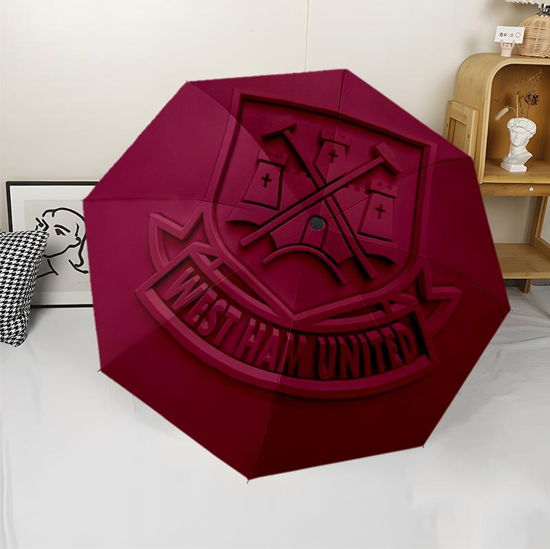 West Ham United Fc (1) Umbrella sturdy frame suitable for outdoor activities beach travel ideal gift for all seasons