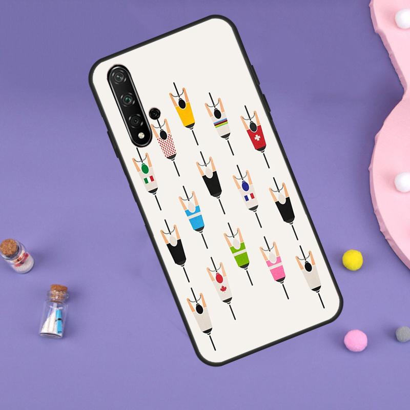 Bike Bicycle Case For Huawei Nova 11i 3i 7i 5T 11 9 10 SE Y60 Y61 Y70 Y90 Y91 P20 P40 Lite P30 Pro Cover