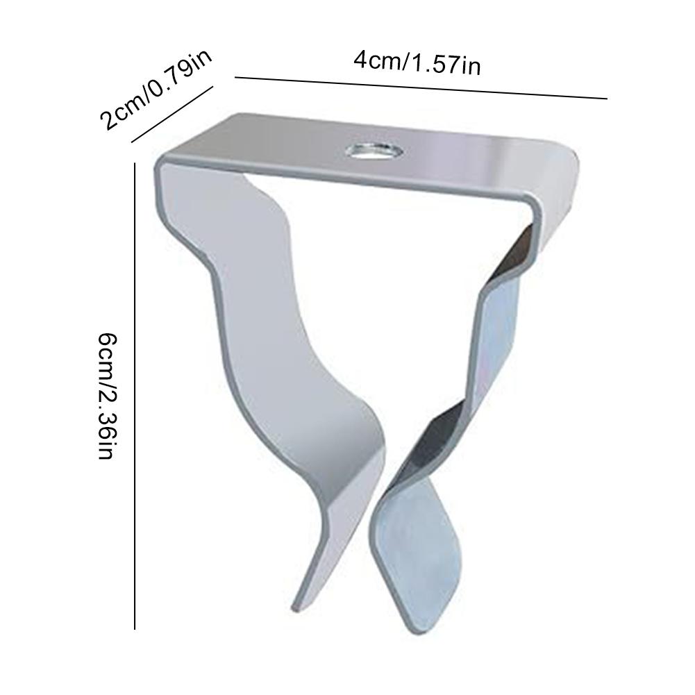 5 шт. Комплект фурнитуры для крышки приямка окна Крышка для эвакуационного выхода Пружинные зажимы Крышка приямка подвального окна Установочные удерживающие зажимы