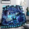 1Pc Cookie Run Kingdom Print Flannel Blanket, High quality Comfortable for All Seasons, Home Decor, Warmth and Comfort, Perfect for Christmas Gifts